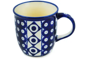 12 oz Mug - Retro Peacock