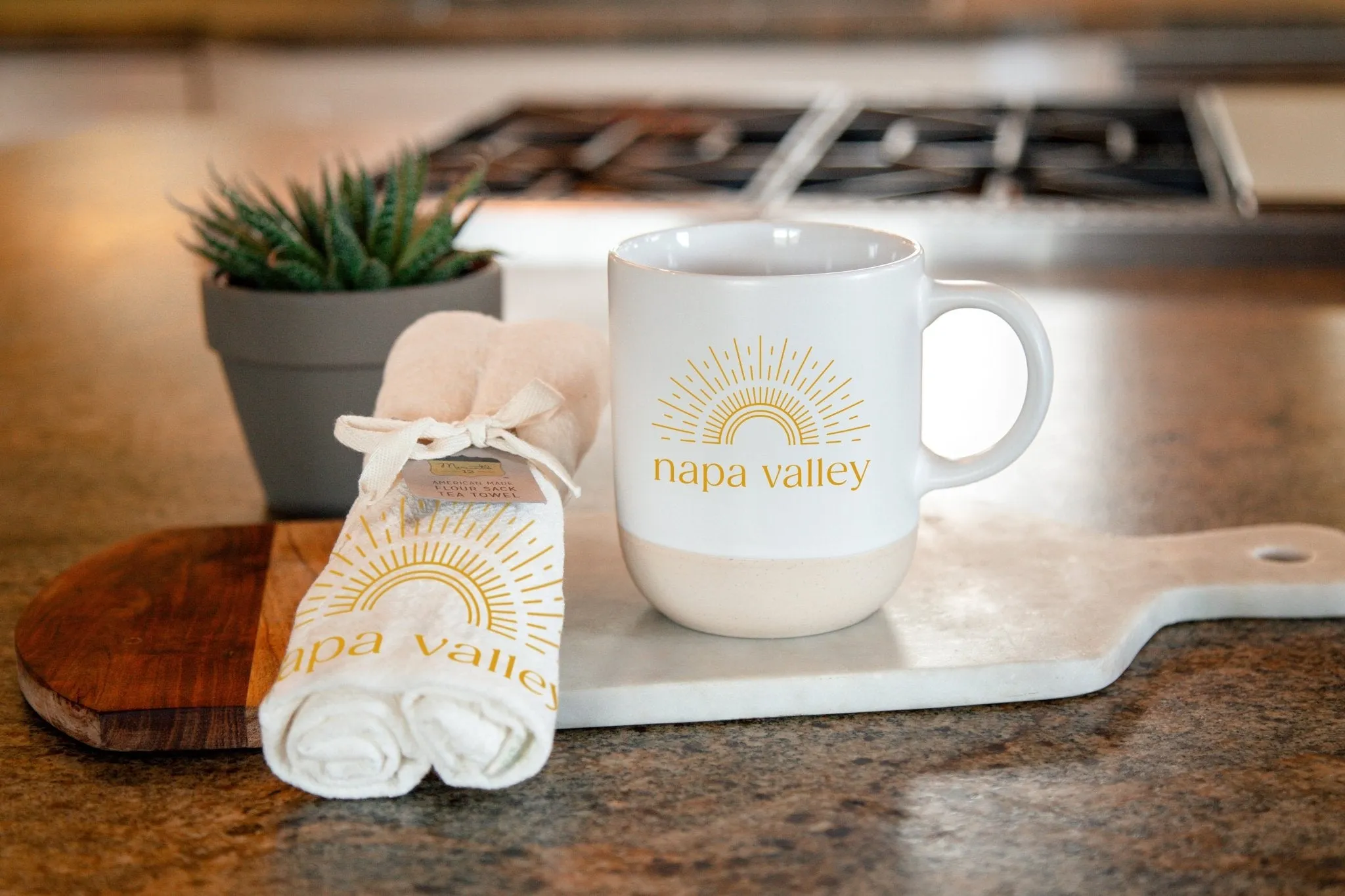 17 Oz. Ceramic Matte Terra Mug Printed with a Customizable SUNSHINE COLLECTION Design