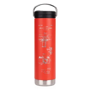 1954 Leitz Drawings - 20oz Insulated Thermos, Red