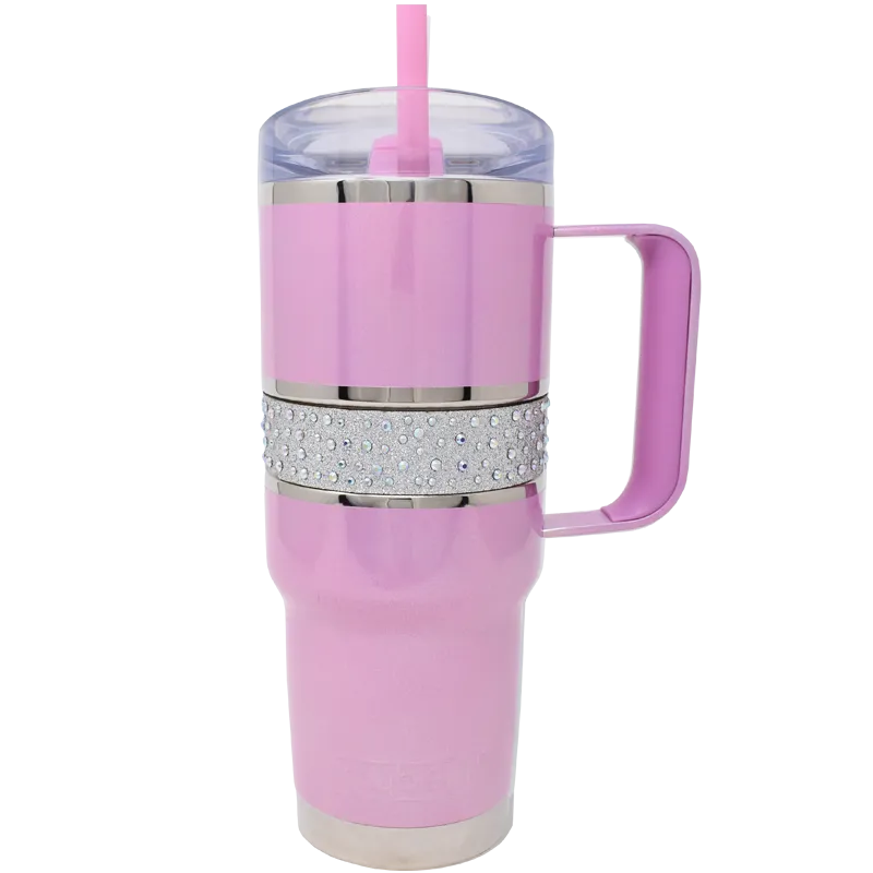 32 oz Hollywood Hydration Mug | Tumbler with Straw and Handle