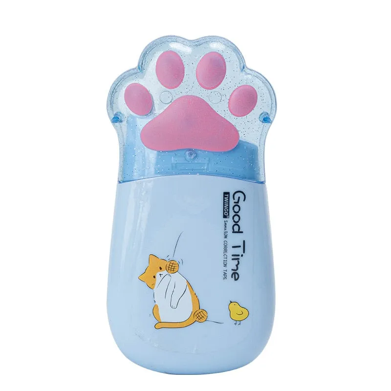 5mm*30m Kawaii Large Capacity Cat Paw Correction Tape