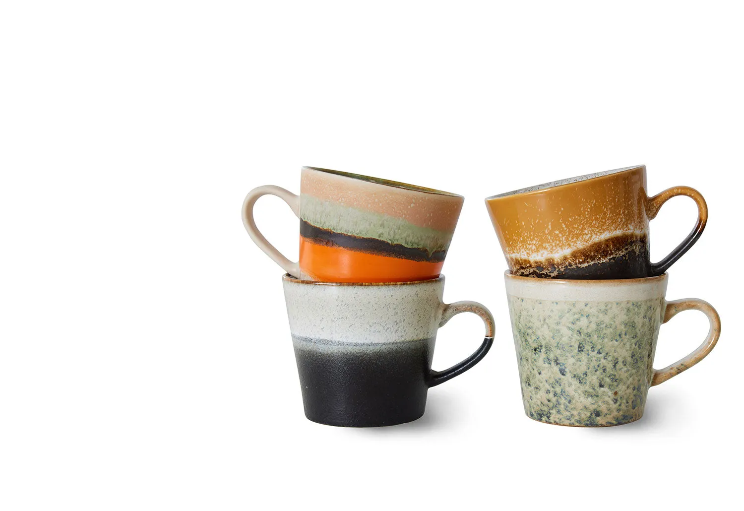 70s Cappuccino Mug Set | Verve