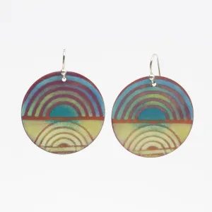 Aqua Sunset Earrings