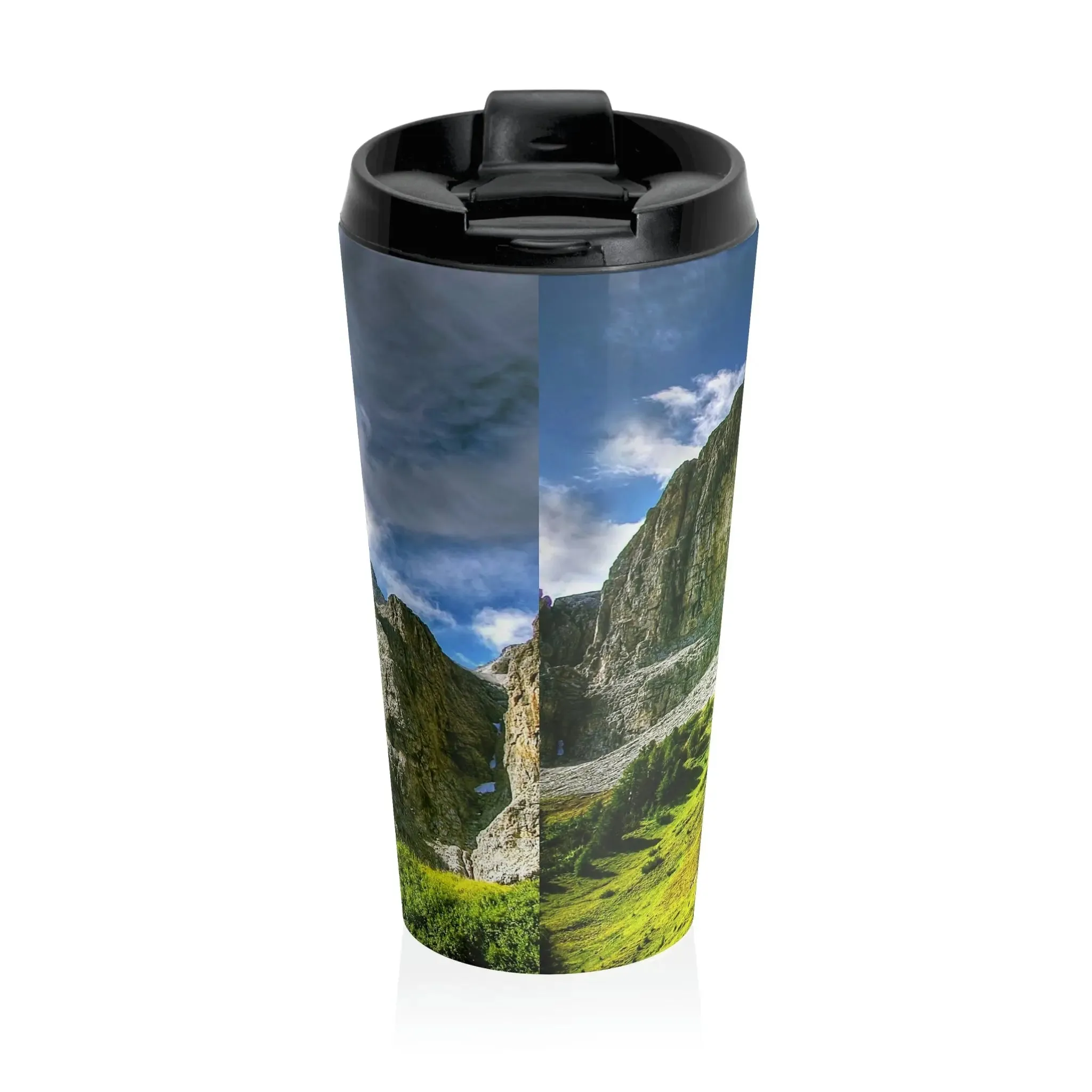 Beautiful Mountains Stainless Steel Travel Mug