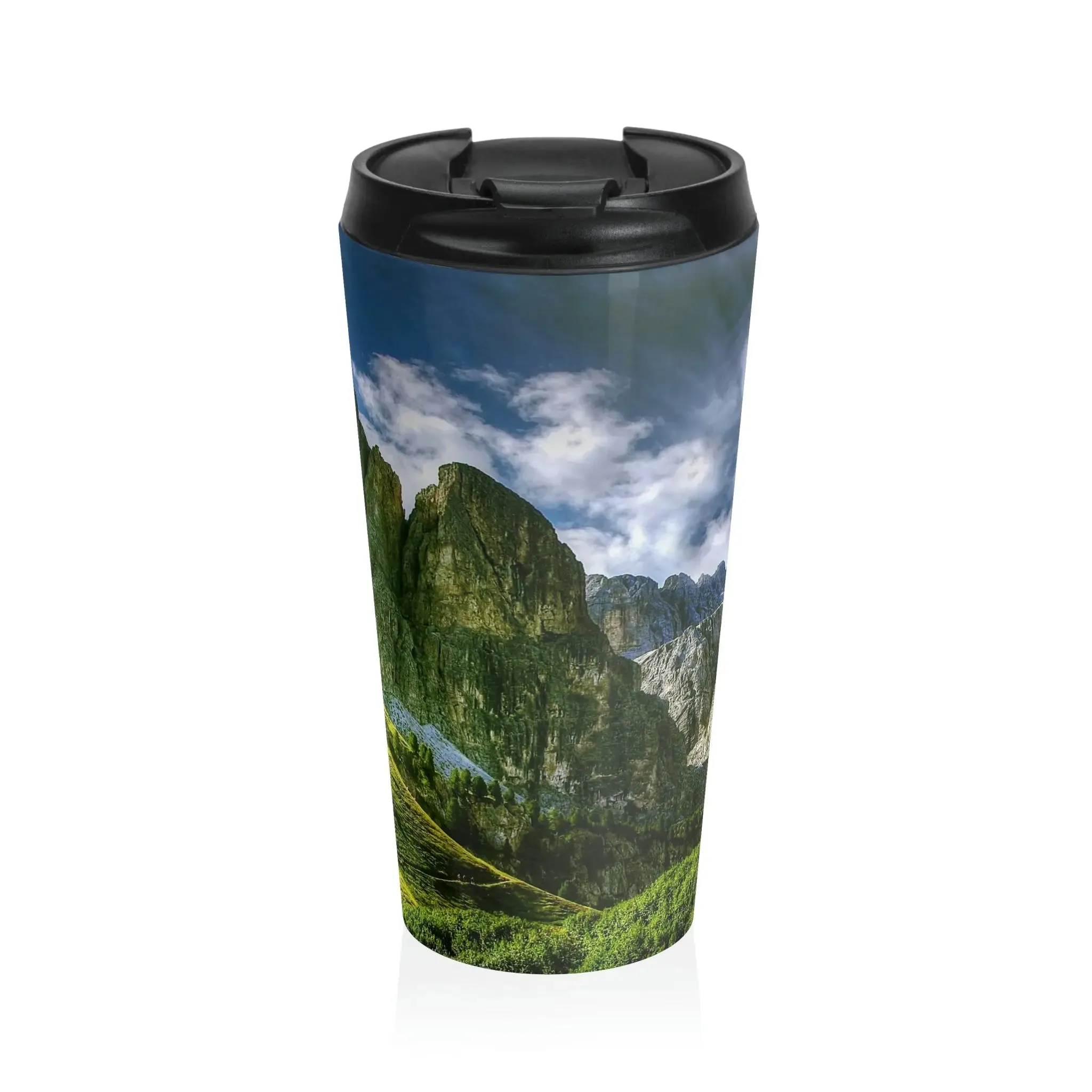 Beautiful Mountains Stainless Steel Travel Mug