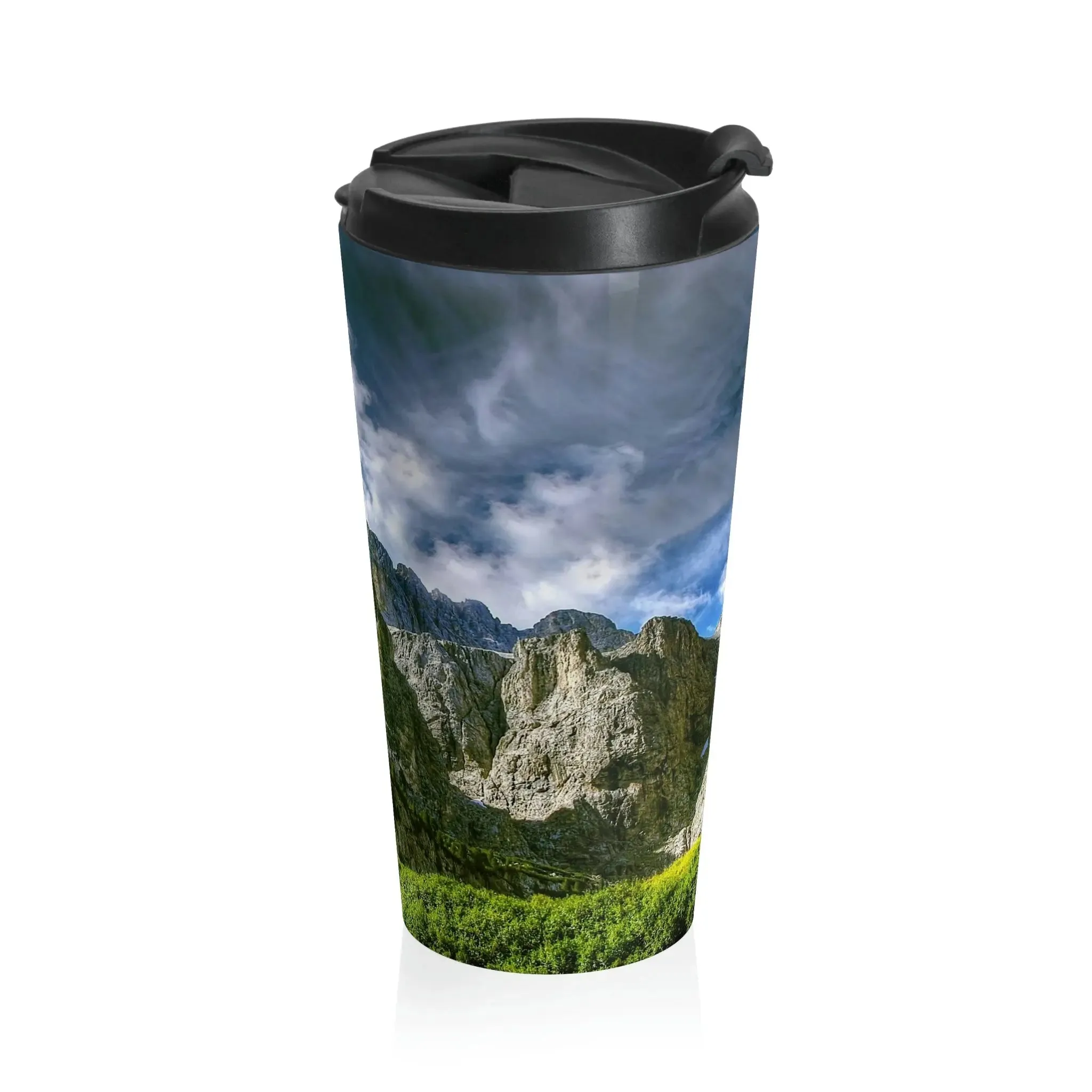 Beautiful Mountains Stainless Steel Travel Mug