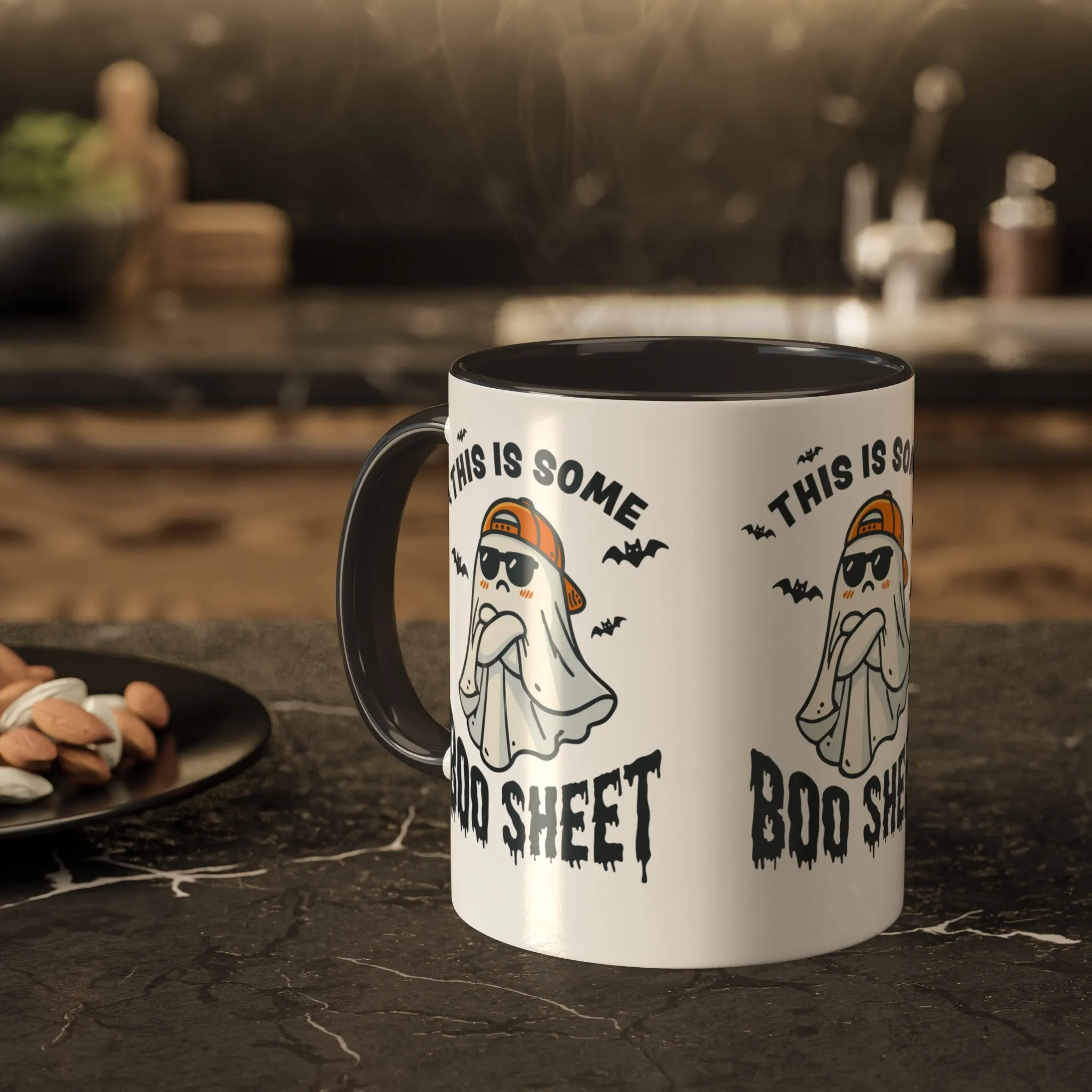 Boo Sheet Colorful Mugs, 11oz