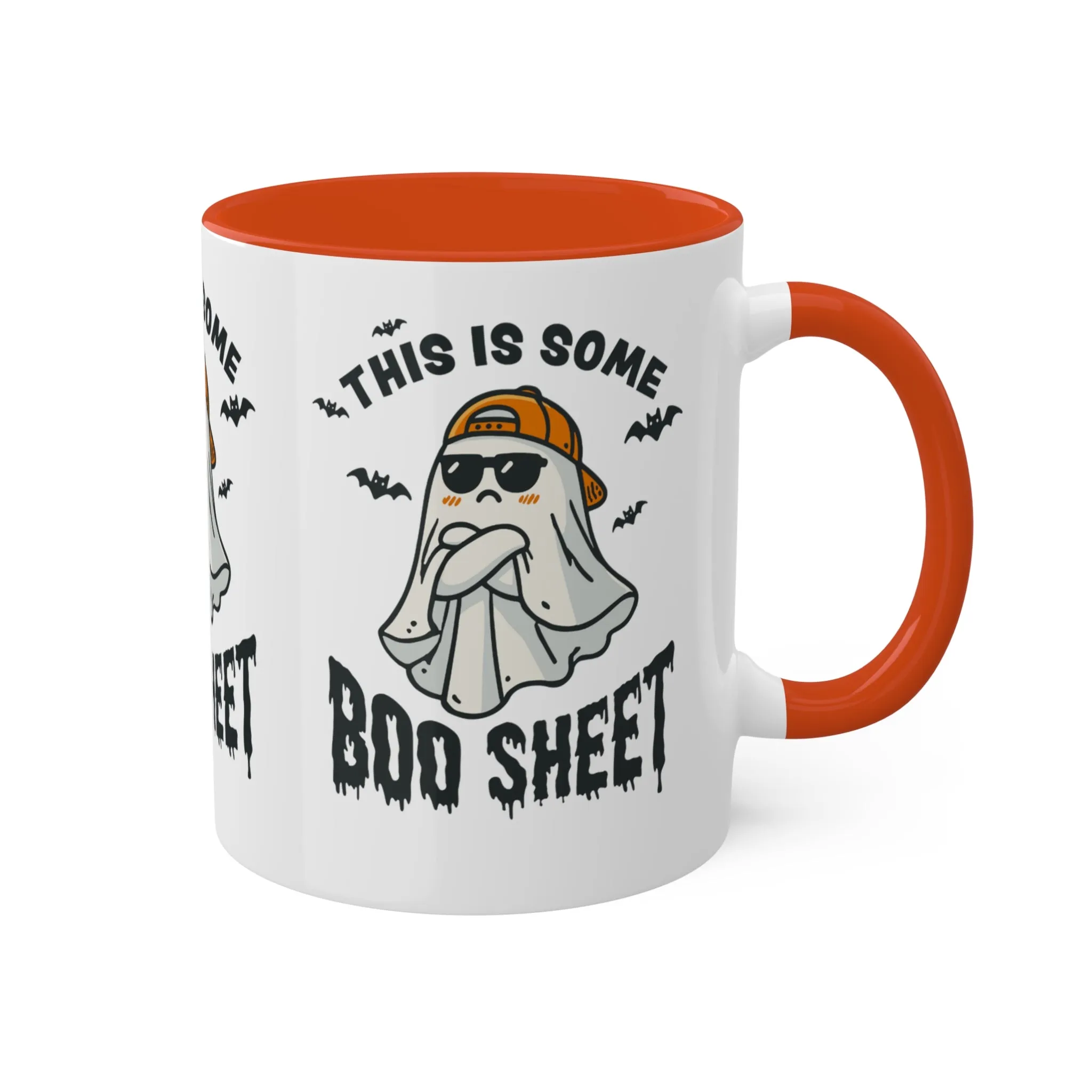 Boo Sheet Colorful Mugs, 11oz