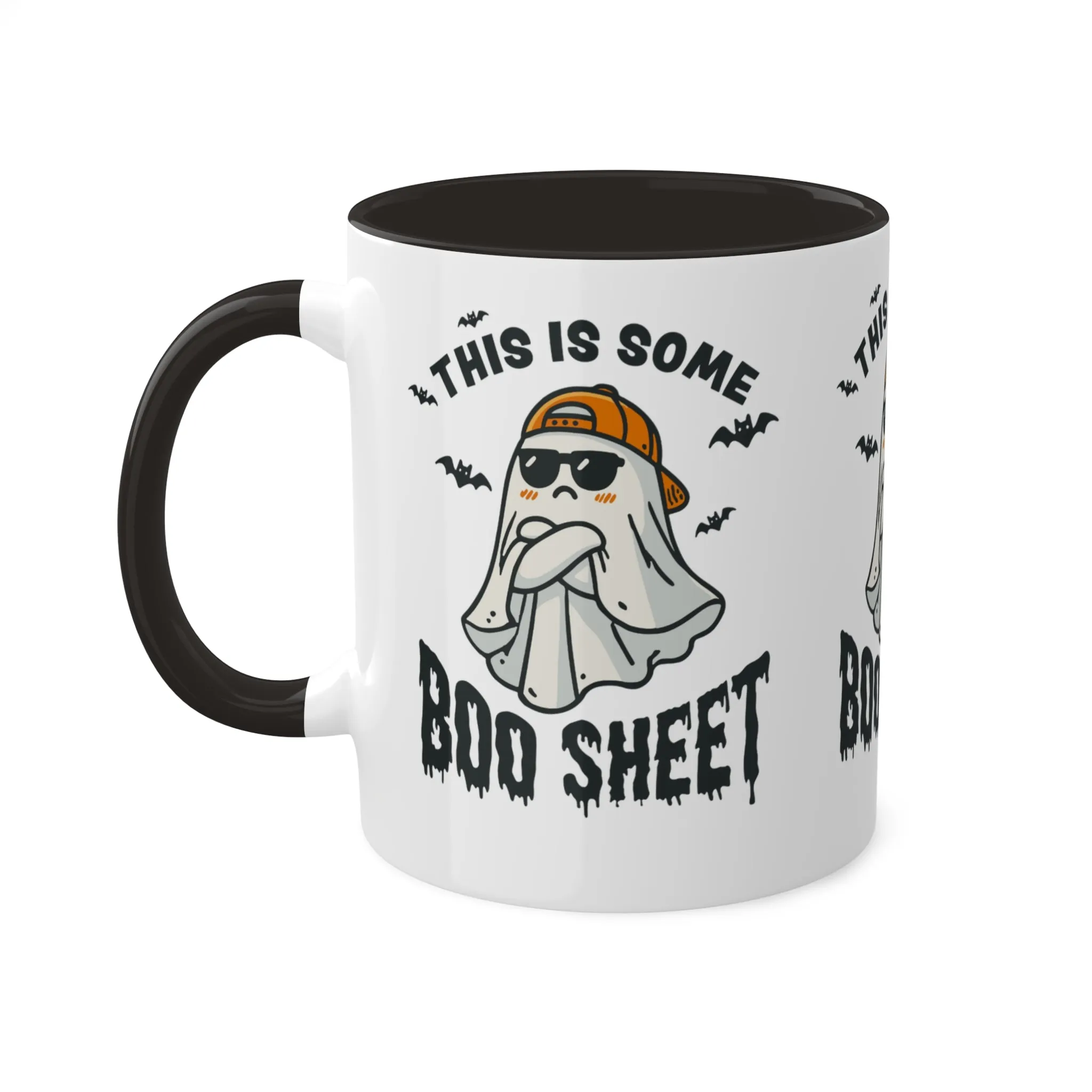 Boo Sheet Colorful Mugs, 11oz