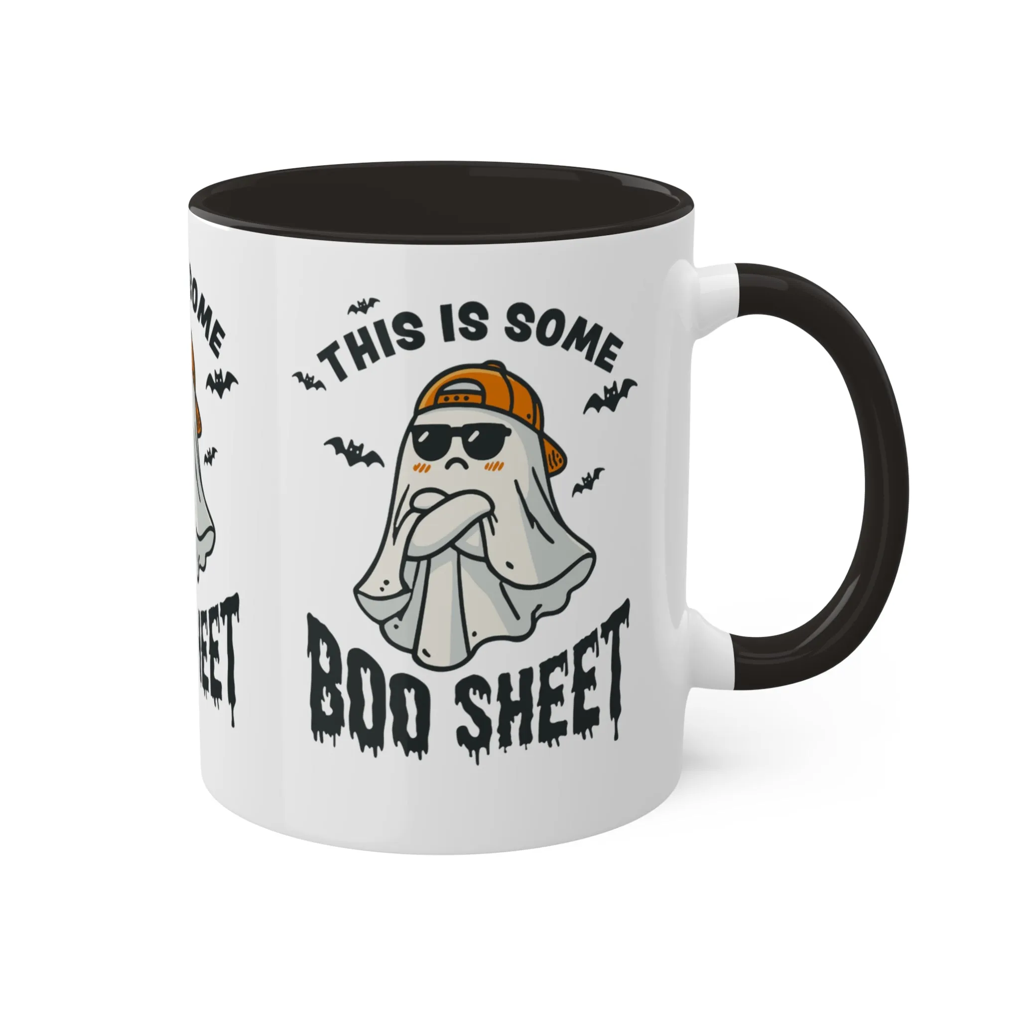 Boo Sheet Colorful Mugs, 11oz