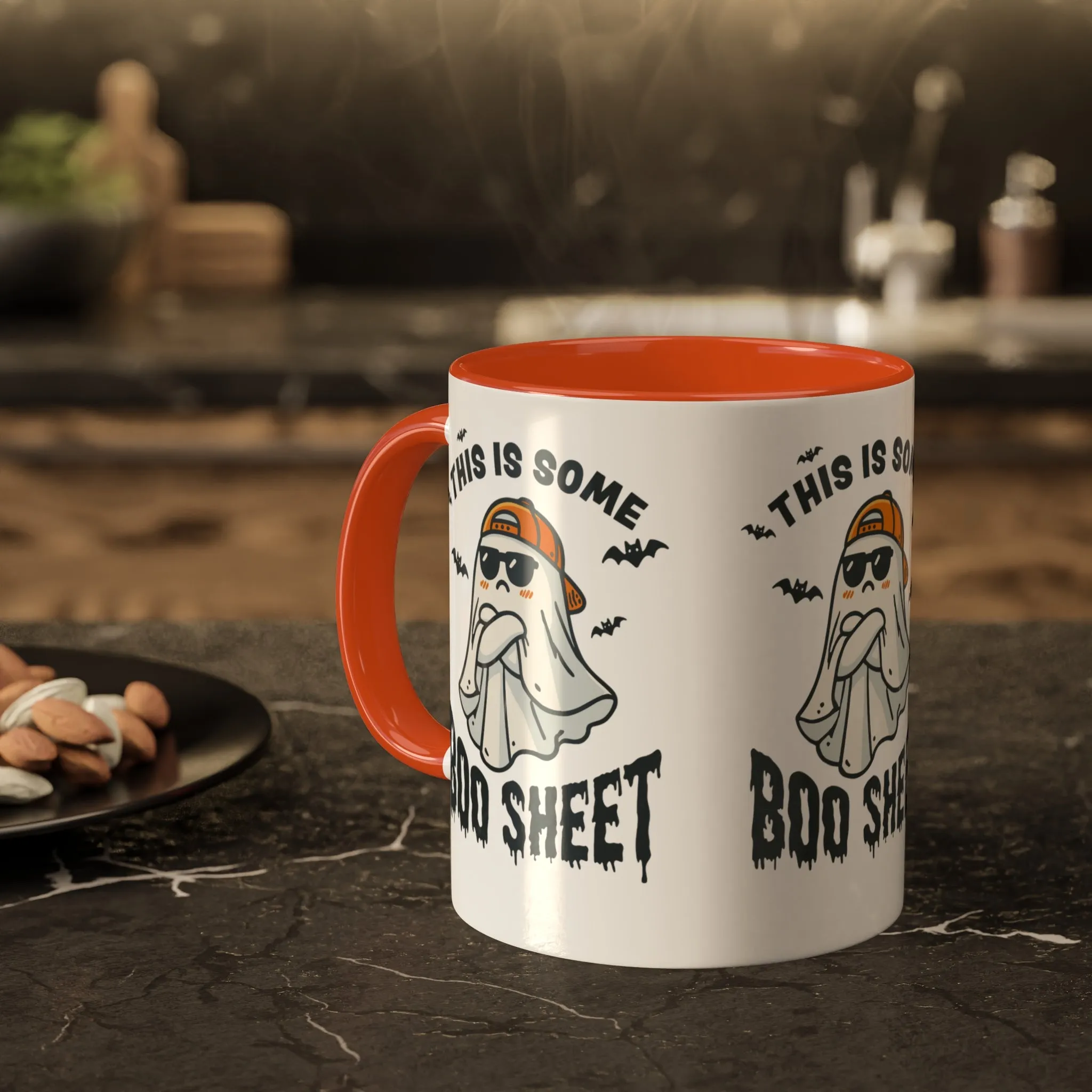 Boo Sheet Colorful Mugs, 11oz