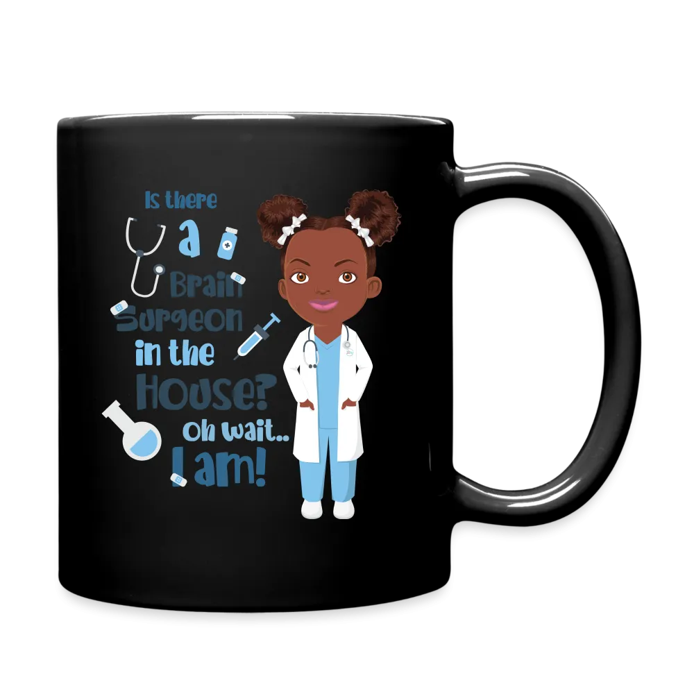 Brain Surgeon Black Mug