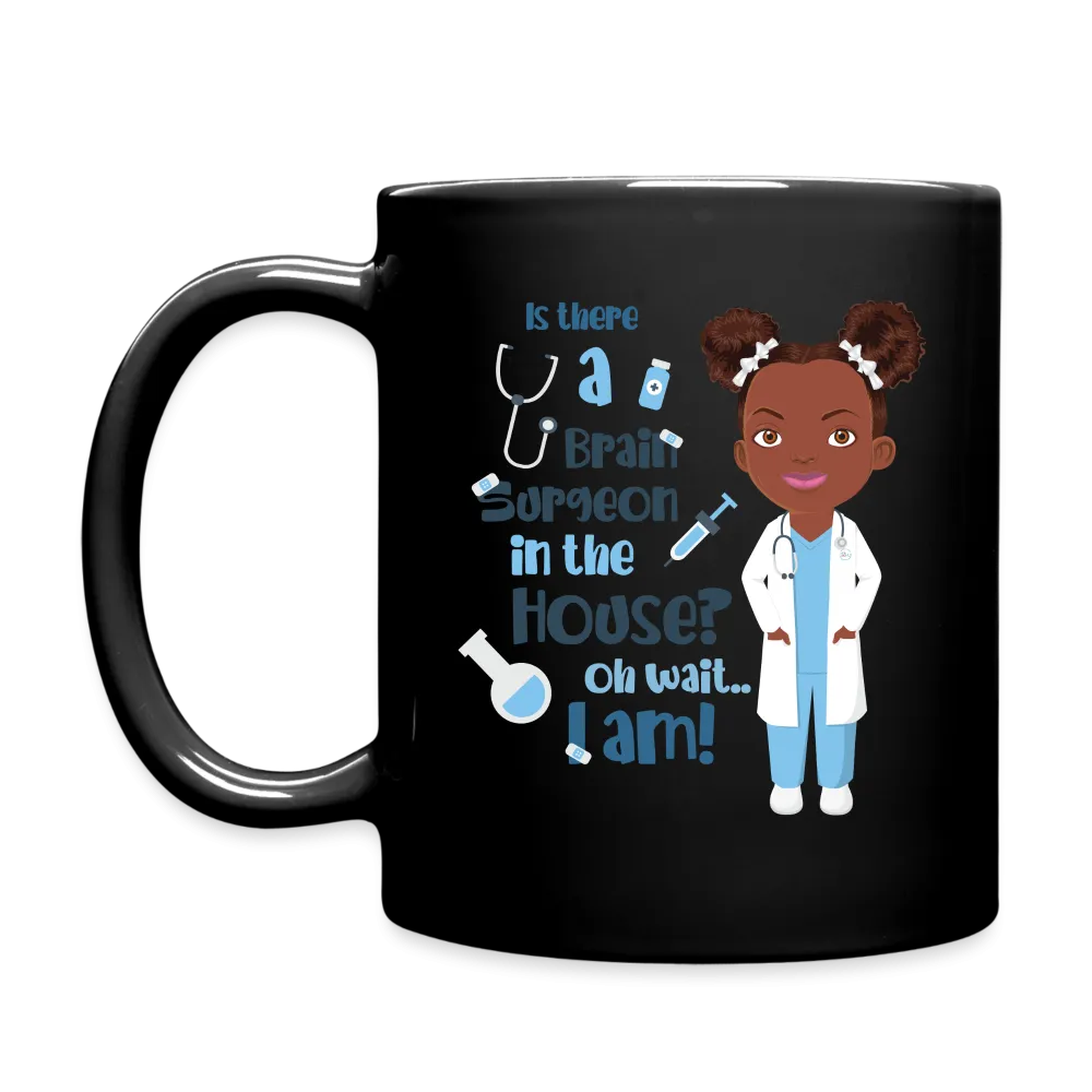 Brain Surgeon Black Mug