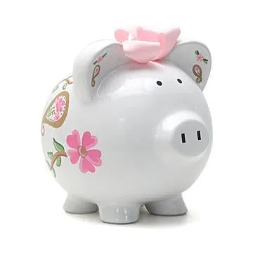 ceramic piggy bank