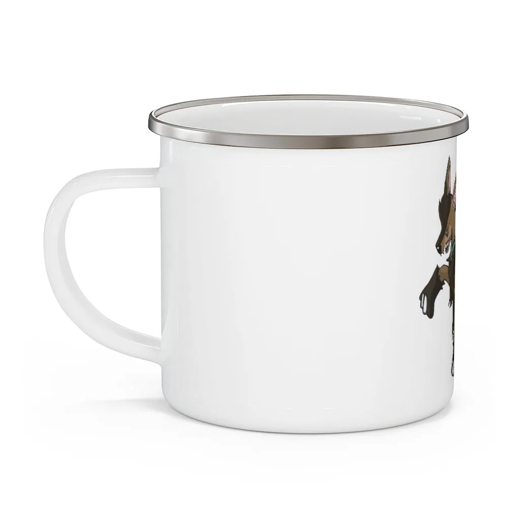 Chiwuahun Enamel Camping Mug