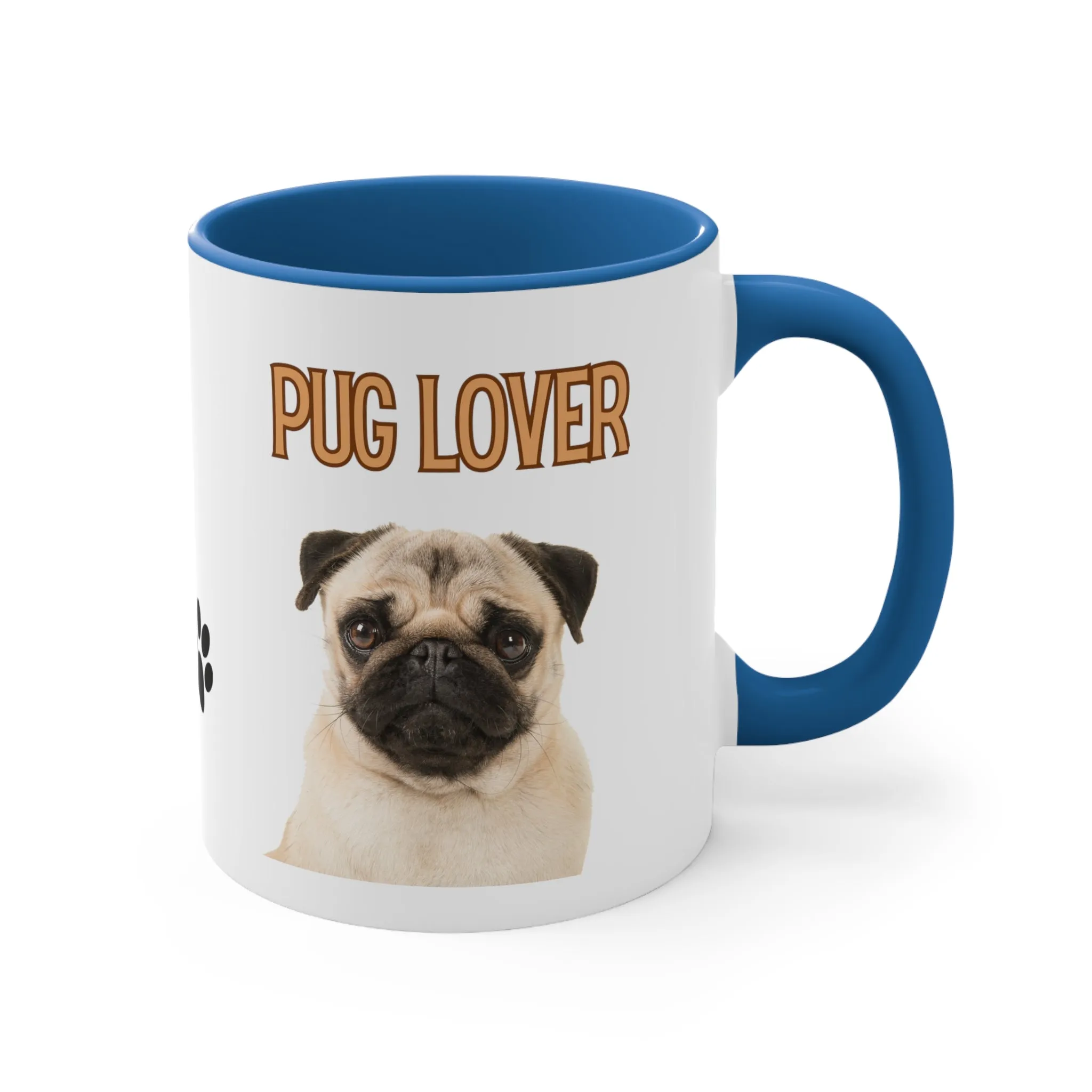 Classy Pug Lover Coffee Mug, 11oz Multi Colors