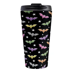 Colorful Bats Travel Mug