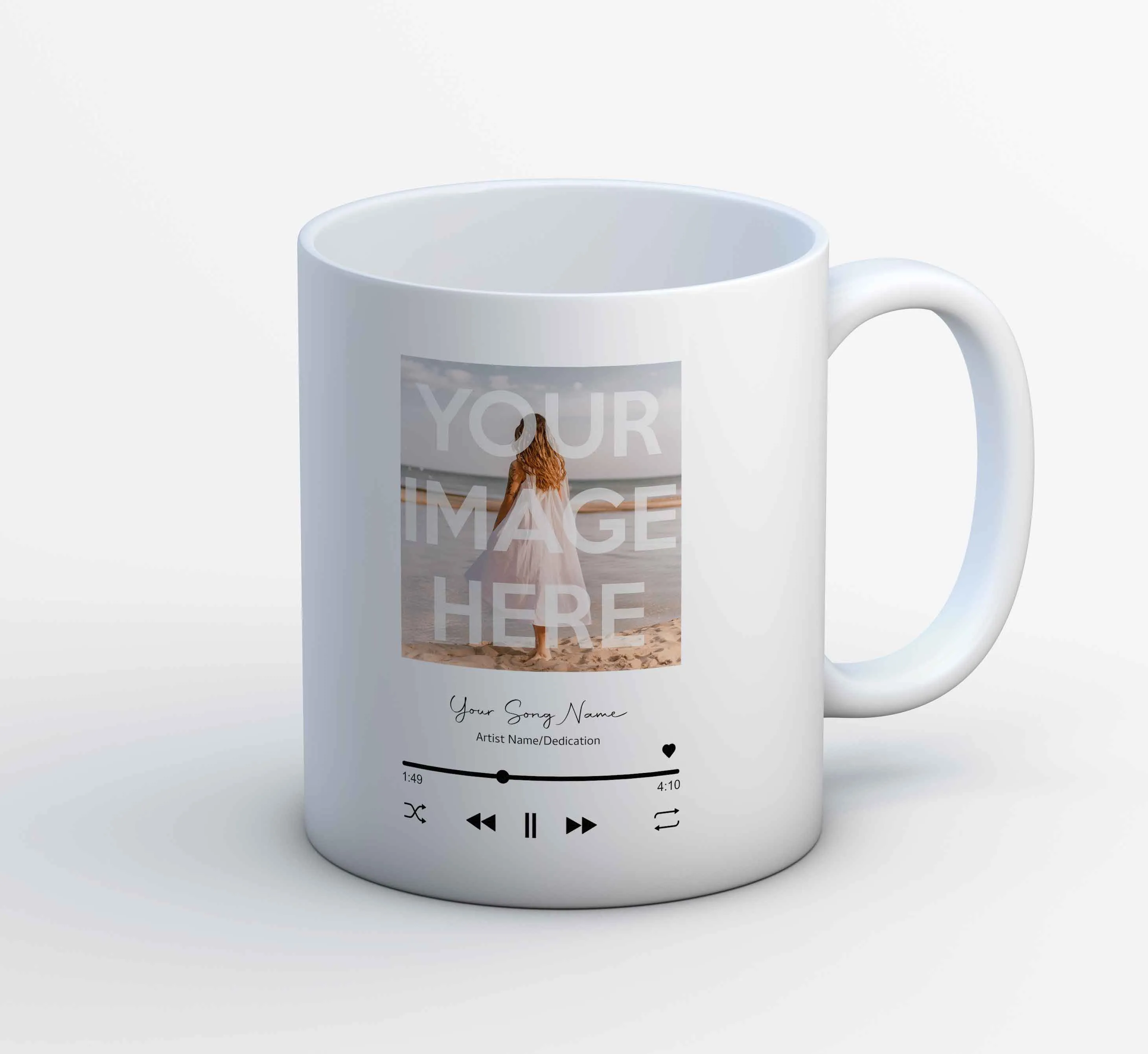 Custom Music Player Mug