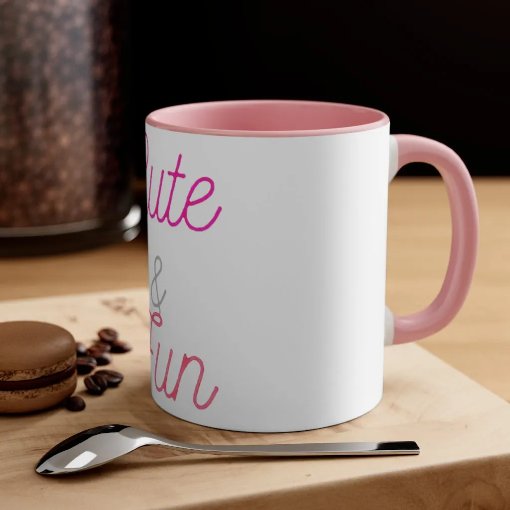 Cute and Fun Accent Coffee Mug, 11oz