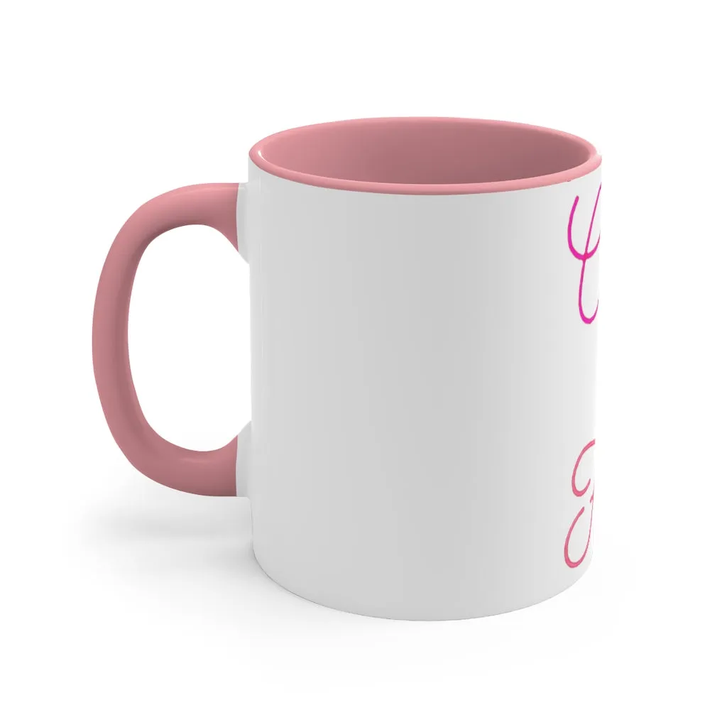 Cute and Fun Accent Coffee Mug, 11oz