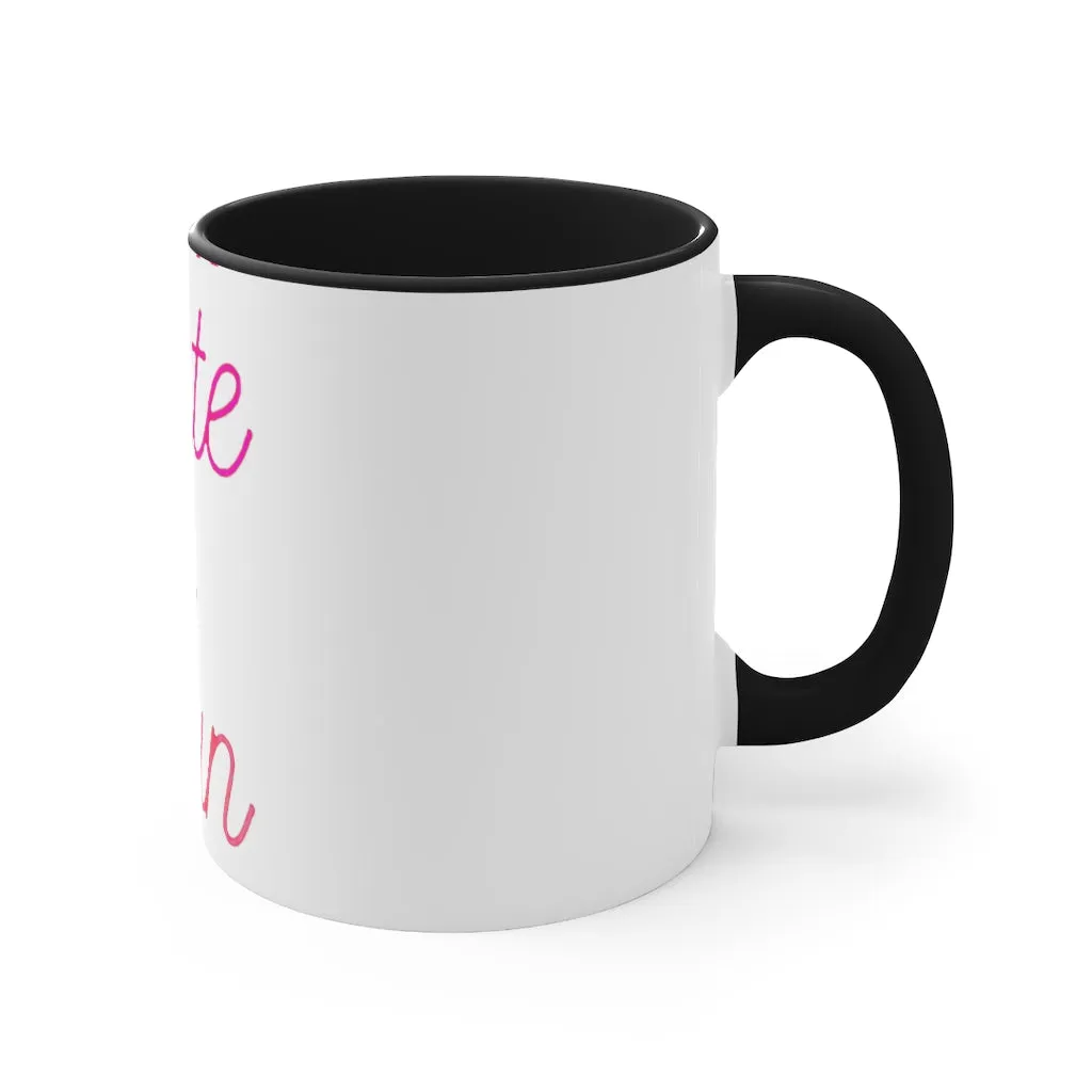 Cute and Fun Accent Coffee Mug, 11oz