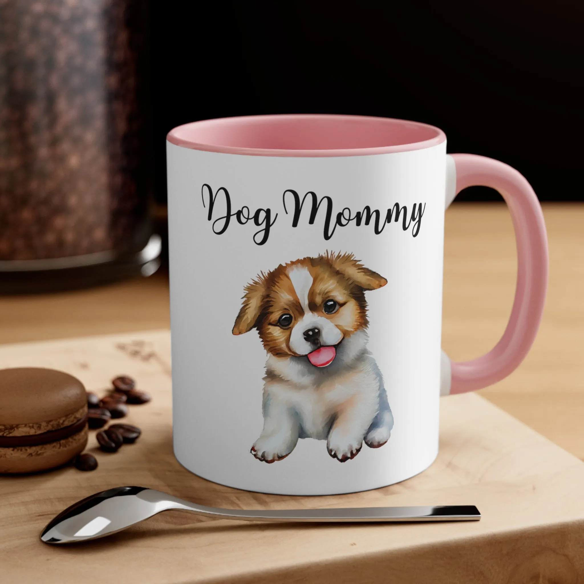 Cute Fur Puppy Coffee Mug 11oz with Multi Colors