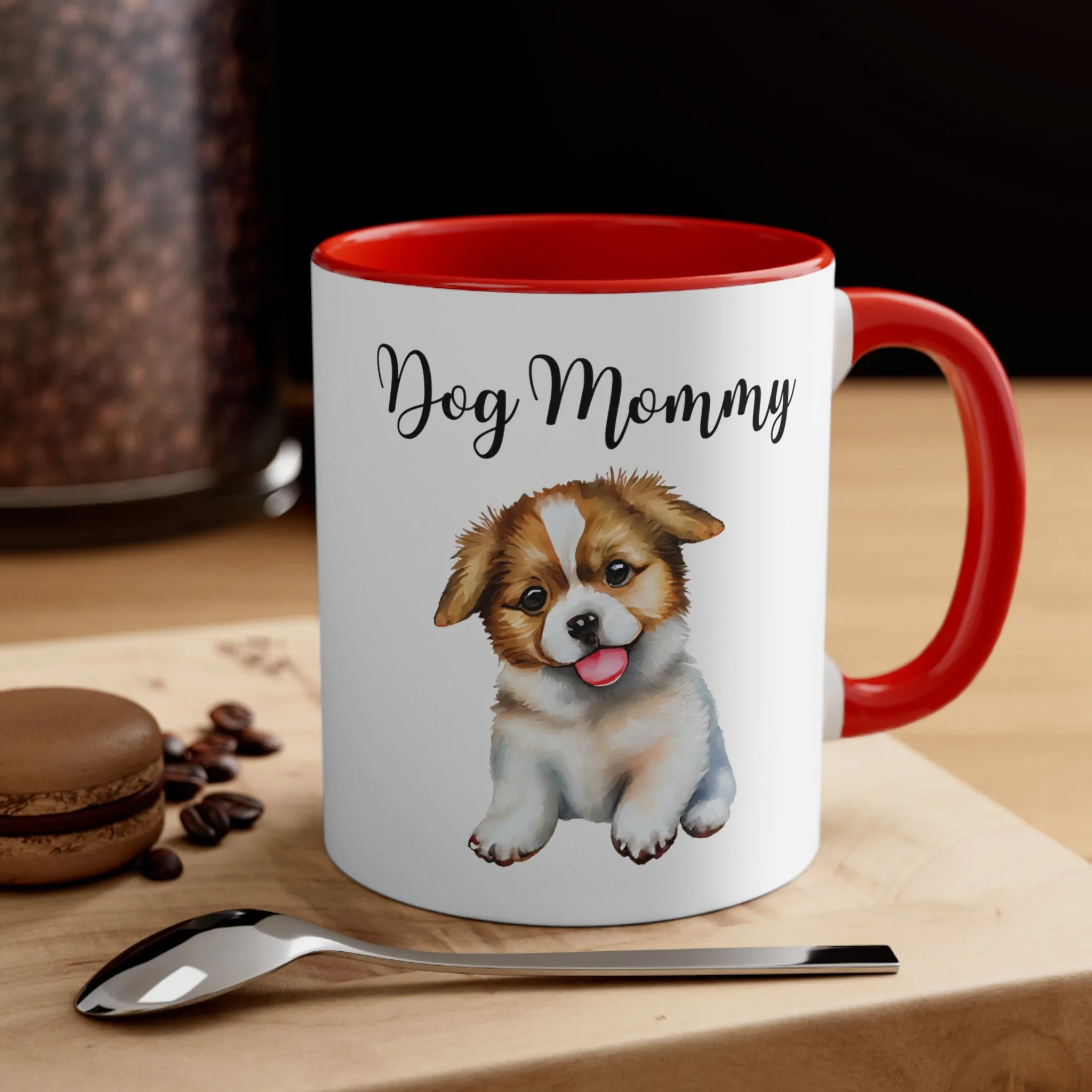 Cute Fur Puppy Coffee Mug 11oz with Multi Colors