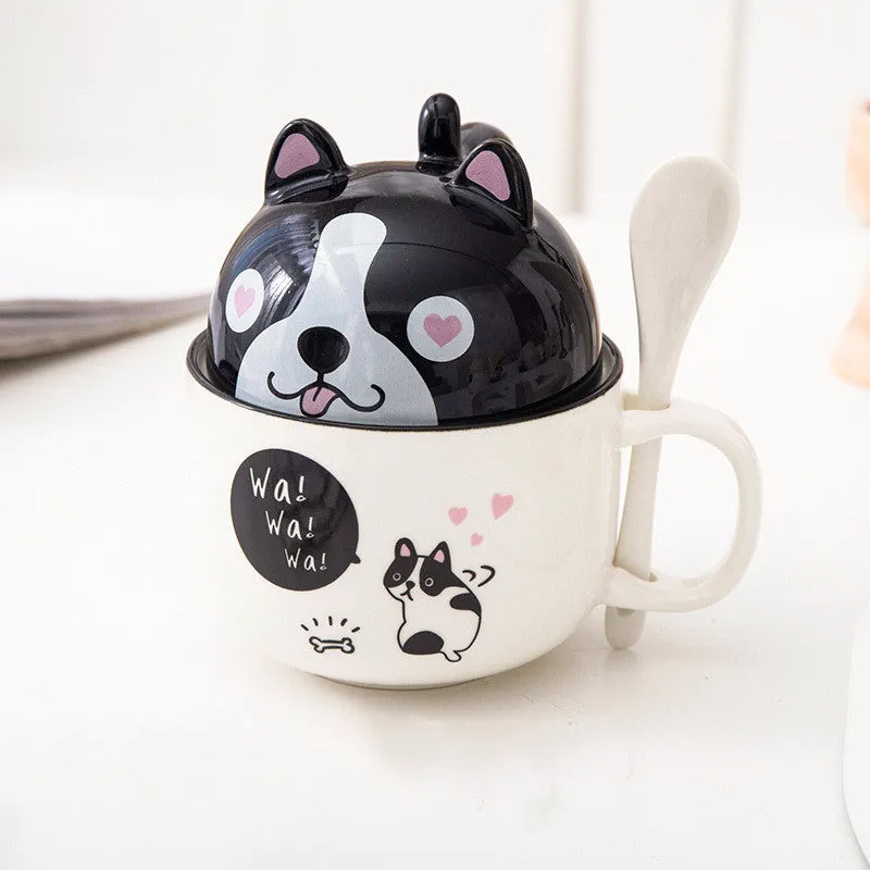 Cute  large capacity coffee mug