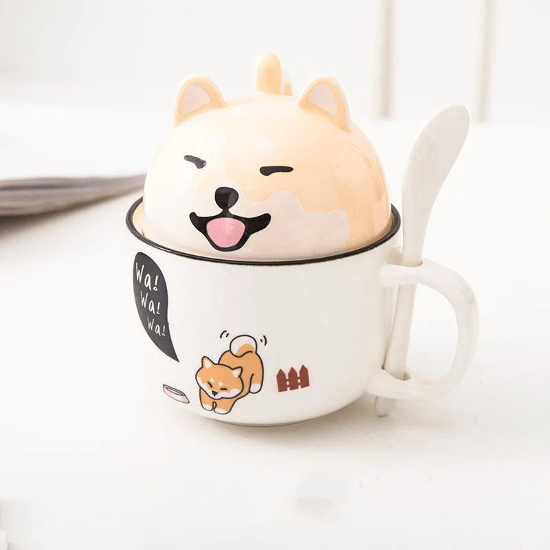 Cute  large capacity coffee mug