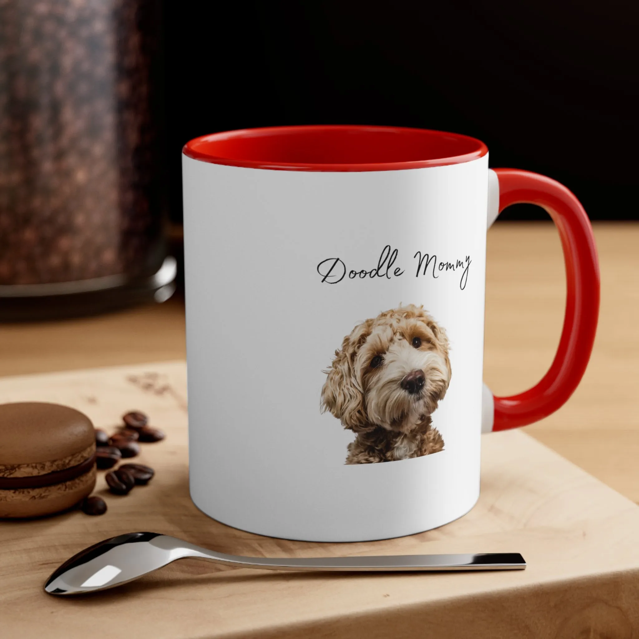 Doodle Mommy Custom Coffee Mug - 11oz Ceramic Mug in Multiple Colors