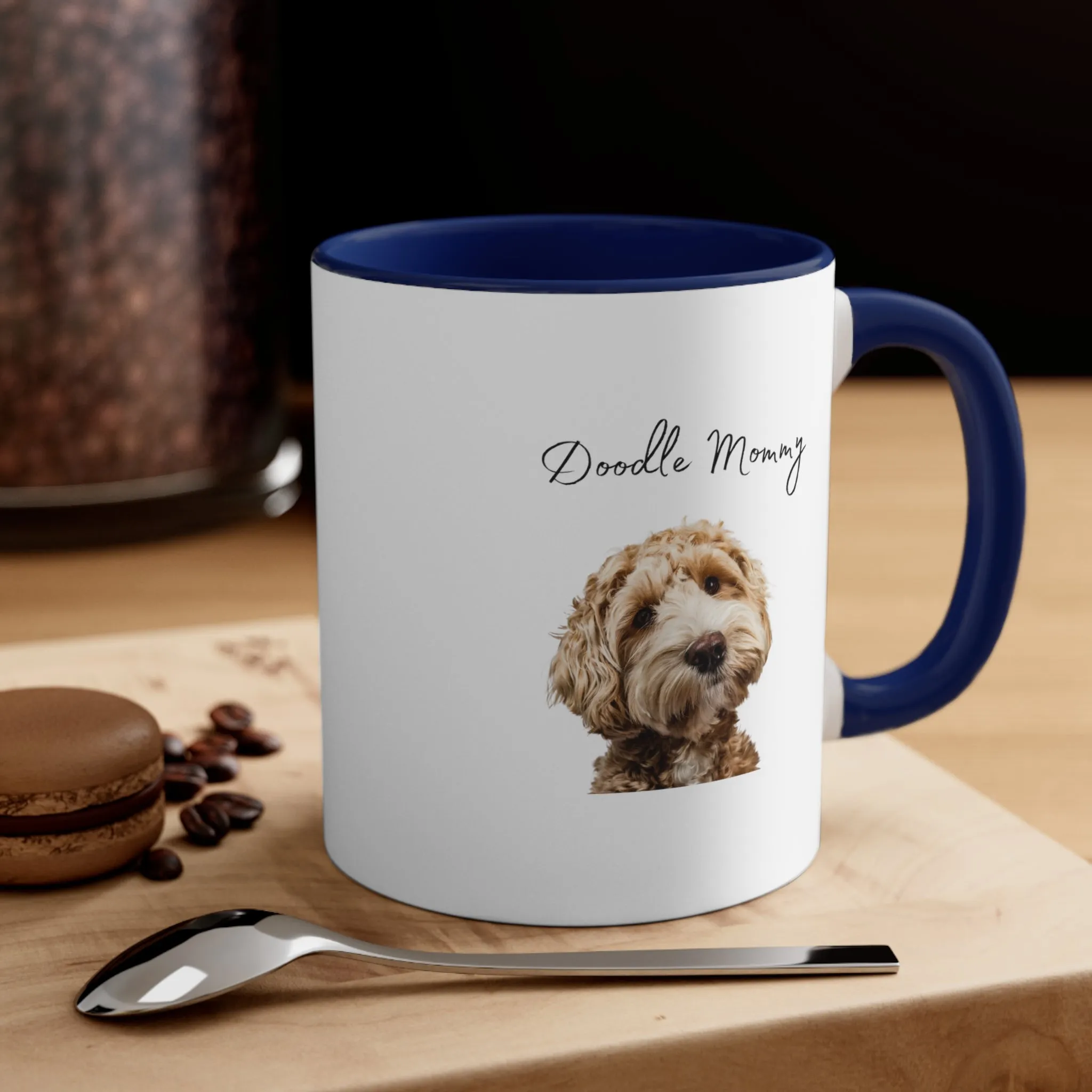 Doodle Mommy Custom Coffee Mug - 11oz Ceramic Mug in Multiple Colors