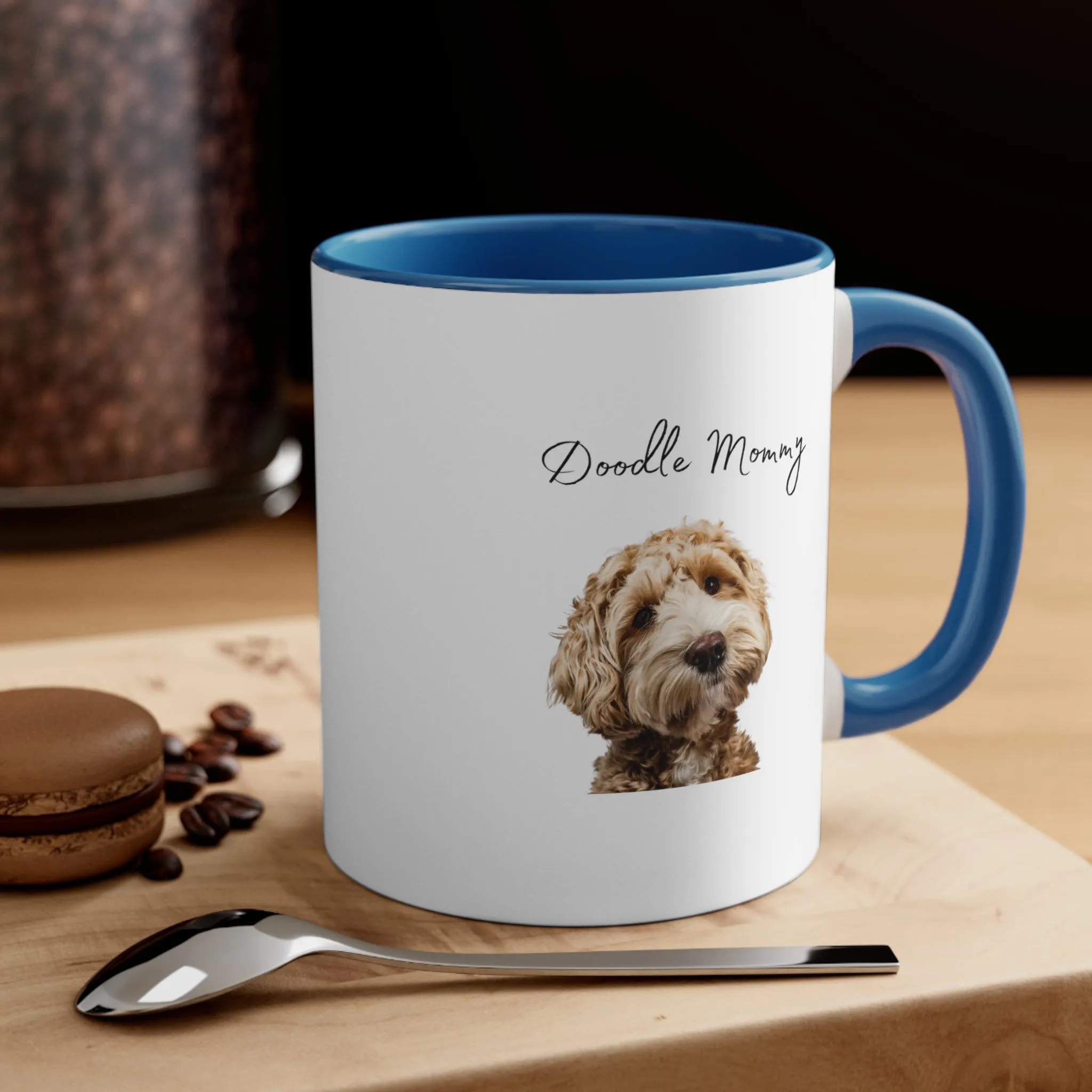 Doodle Mommy Custom Coffee Mug - 11oz Ceramic Mug in Multiple Colors