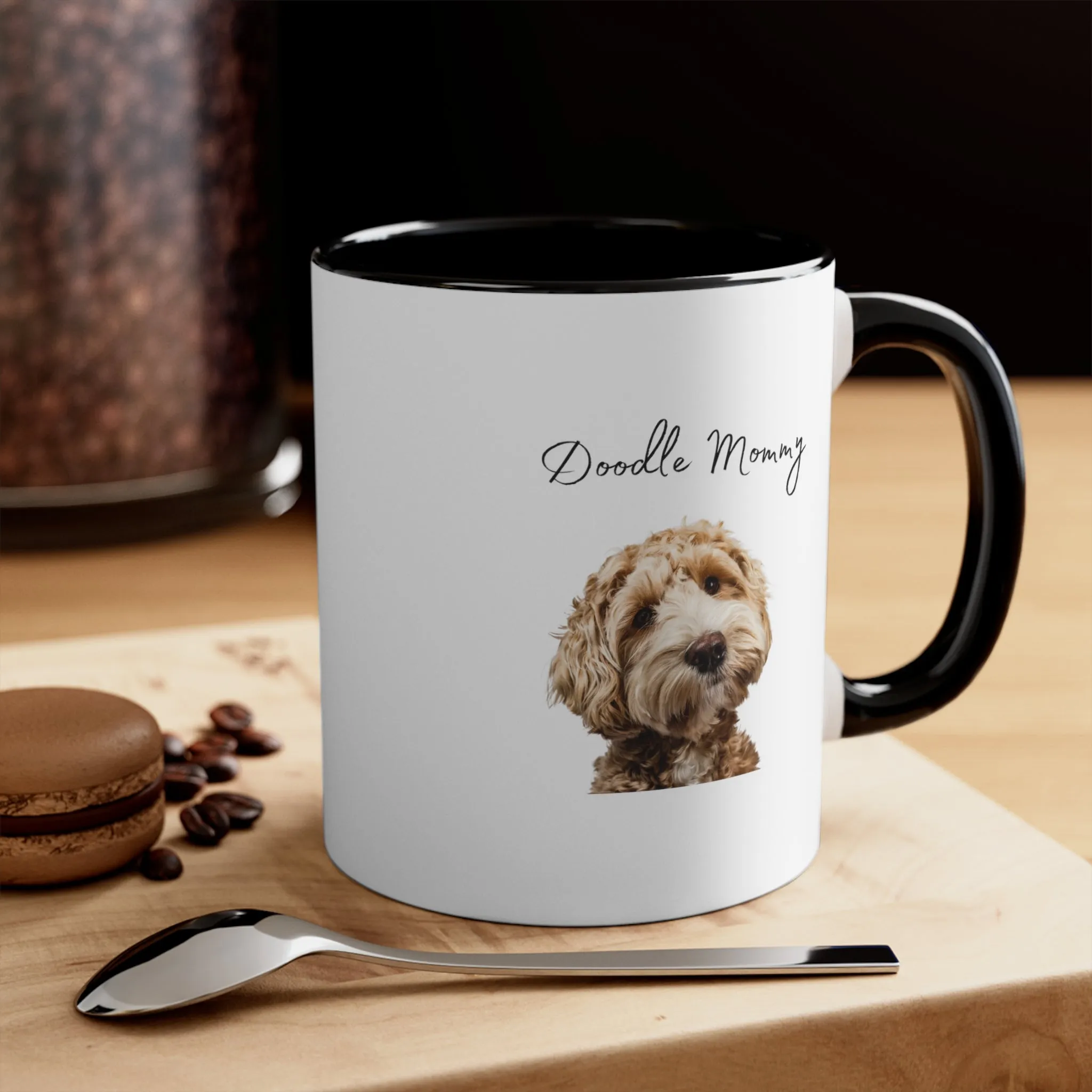 Doodle Mommy Custom Coffee Mug - 11oz Ceramic Mug in Multiple Colors