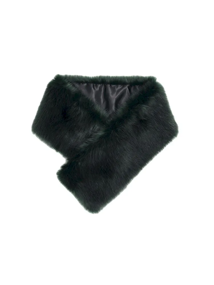 Eco-friendly fur shawl outwear【s0000006629】