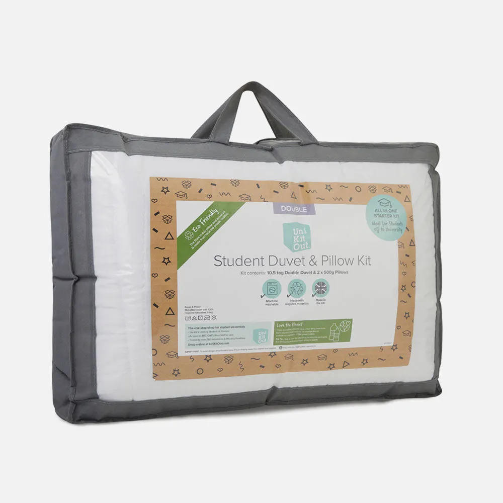 Eco Friendly Student Duvet & Pillow Kit