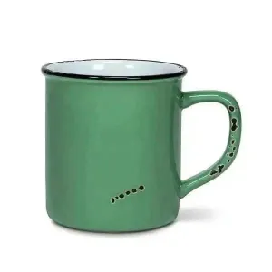 Enamel Look Mug Forest Green