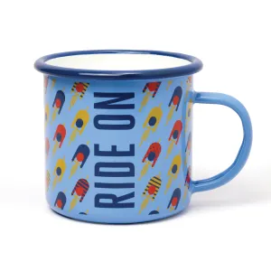 Enamel Mug - Cycling 16 fl oz