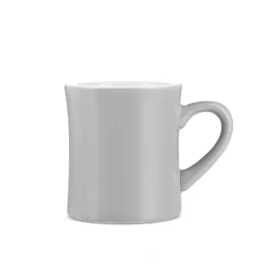 Espresso Parts Porcelain Diner Mug - Gray (10oz/305ml)