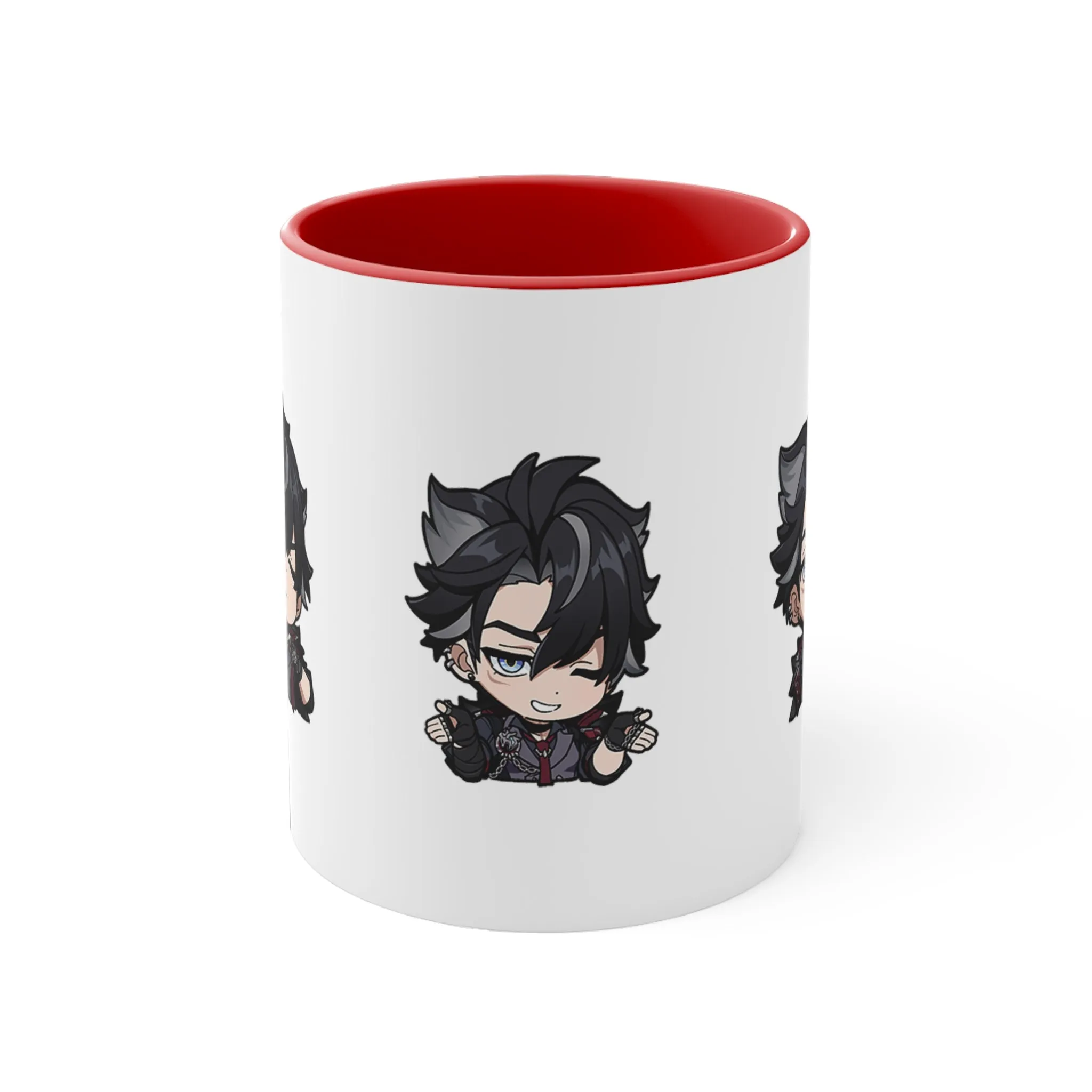 Genshin Impact Wriothesley Accent Coffee Mug, 11oz Cups Mugs Cup Gift For Gamer Gifts Game Anime Fanart Fan Birthday Valentine's Christmas