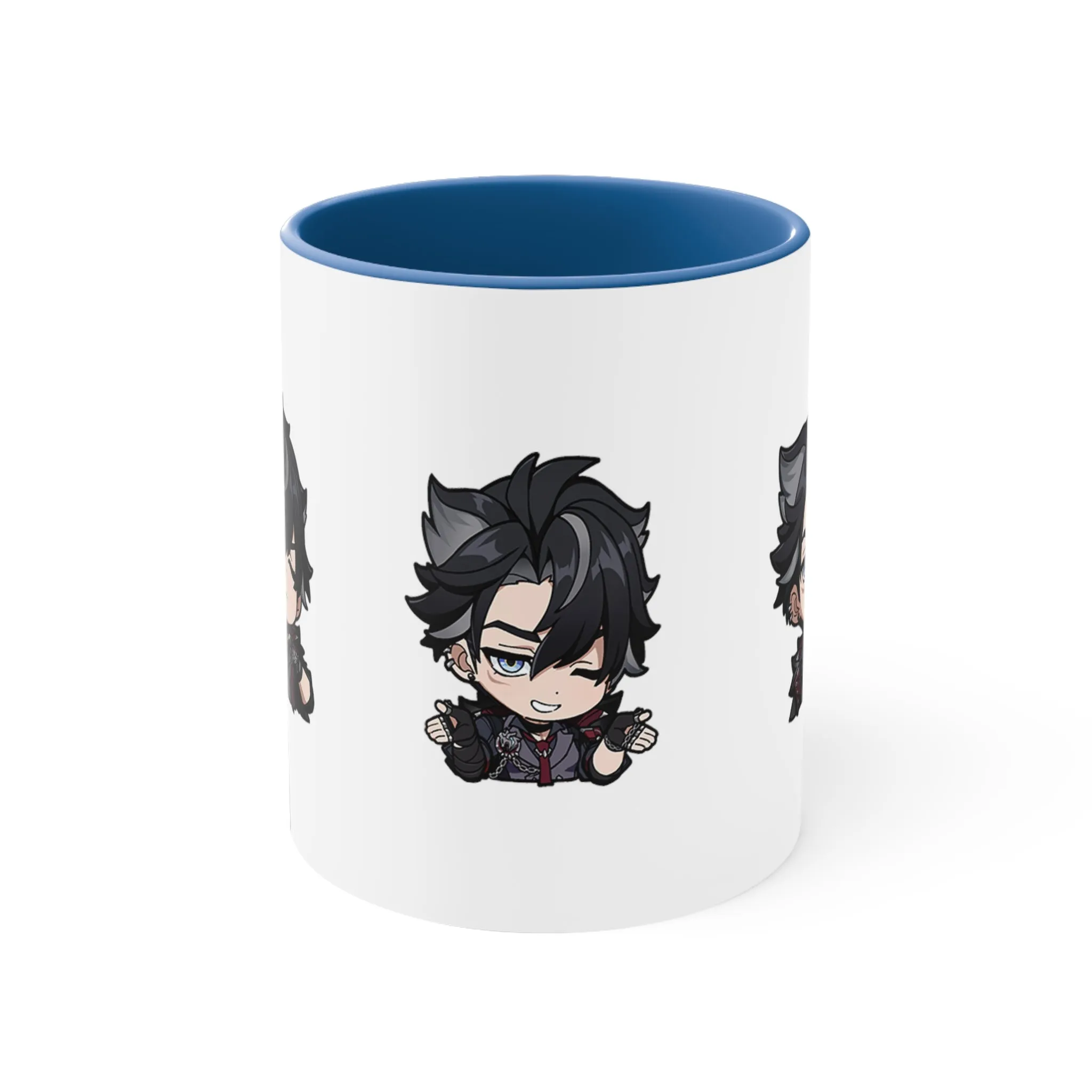 Genshin Impact Wriothesley Accent Coffee Mug, 11oz Cups Mugs Cup Gift For Gamer Gifts Game Anime Fanart Fan Birthday Valentine's Christmas