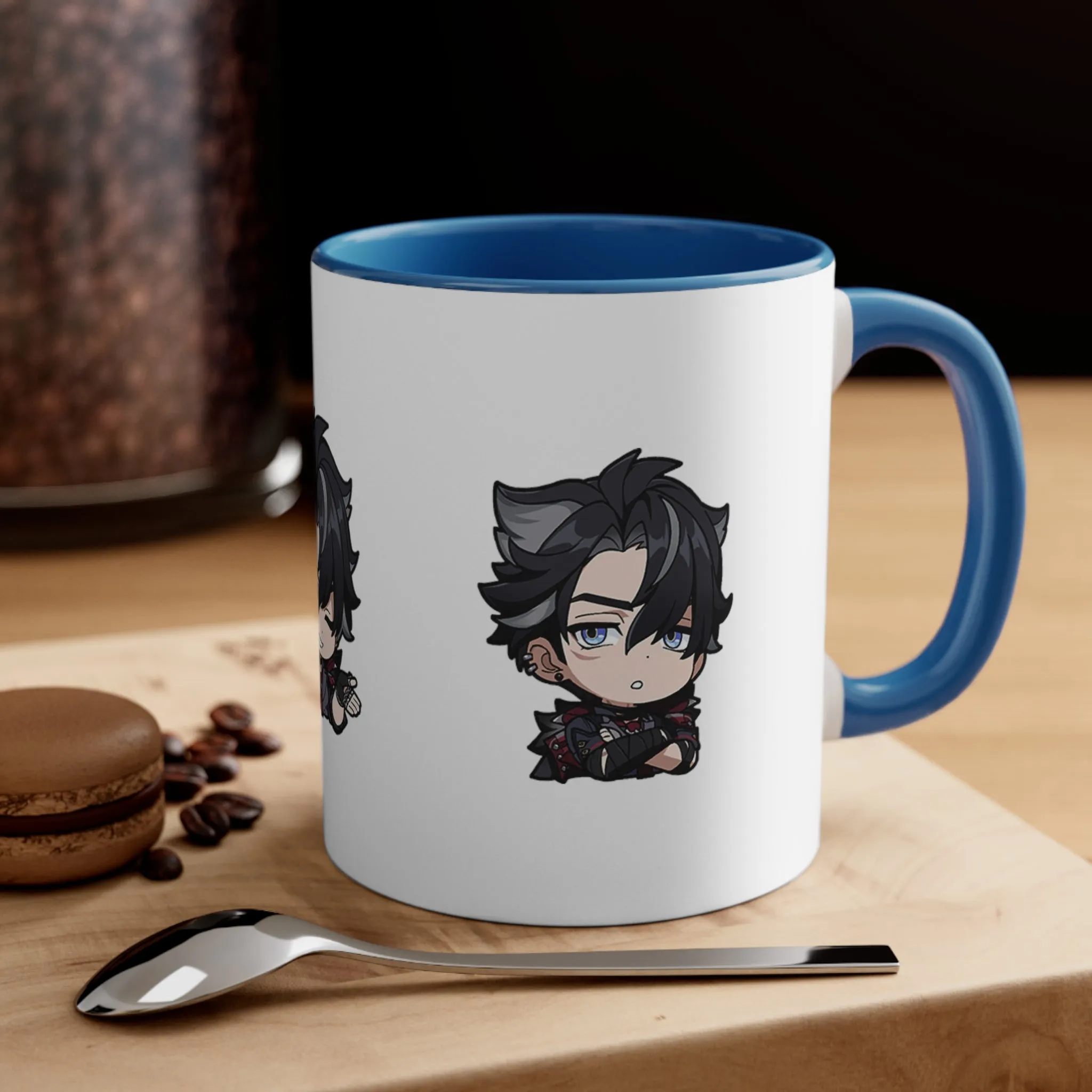 Genshin Impact Wriothesley Accent Coffee Mug, 11oz Cups Mugs Cup Gift For Gamer Gifts Game Anime Fanart Fan Birthday Valentine's Christmas