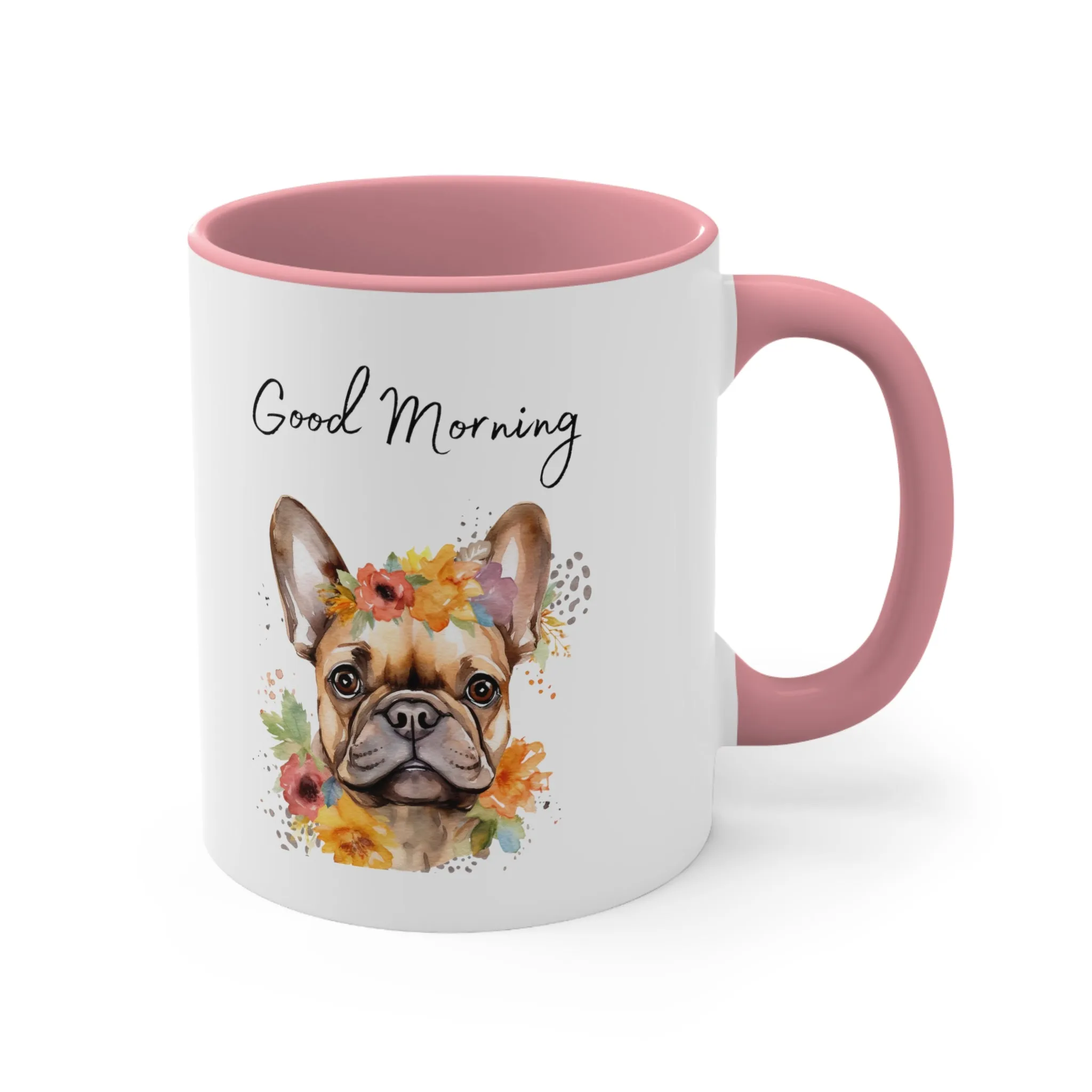 Good Morning  Cute Doggy  Mug, 11oz Multi Colors Classic Style