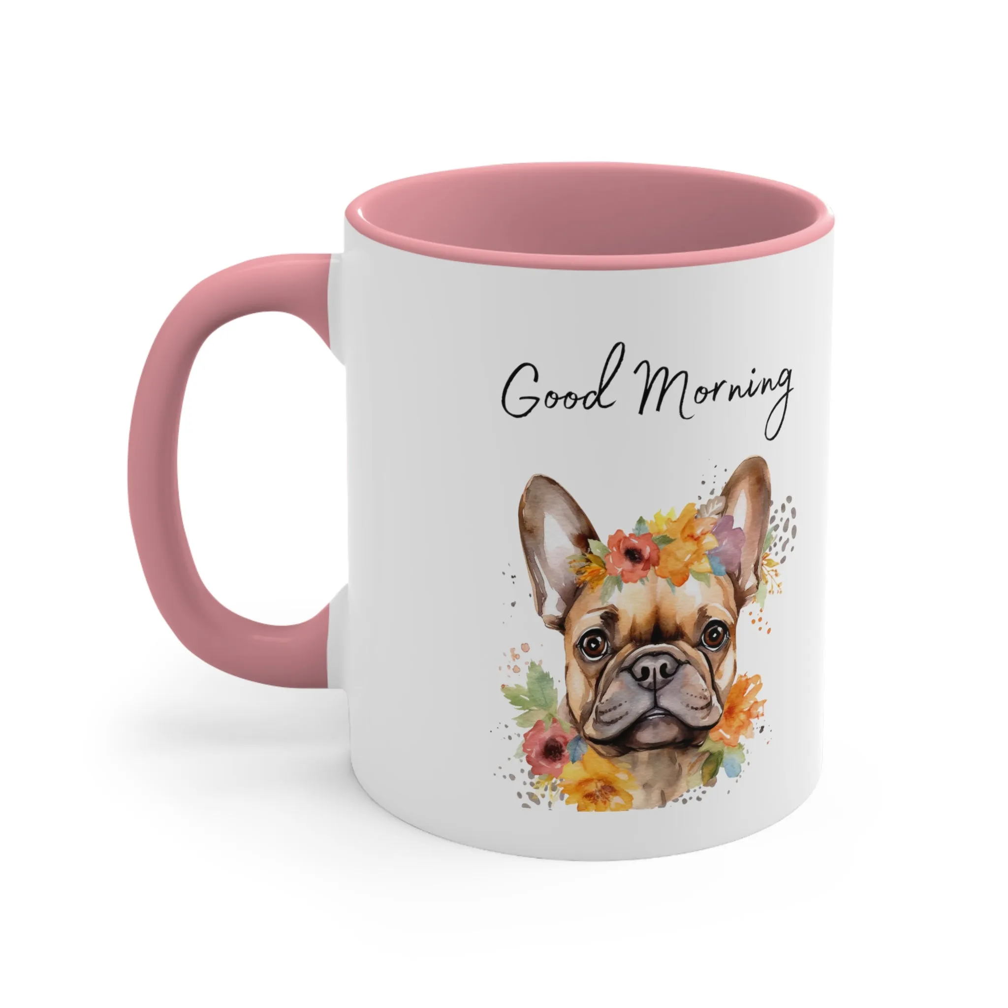 Good Morning  Cute Doggy  Mug, 11oz Multi Colors Classic Style