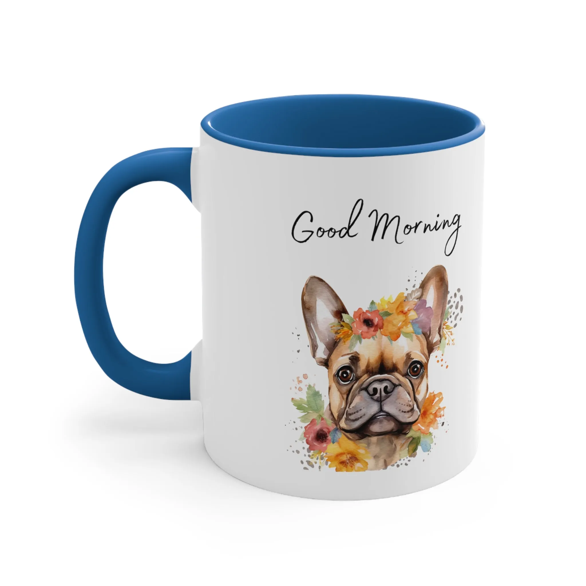 Good Morning  Cute Doggy  Mug, 11oz Multi Colors Classic Style