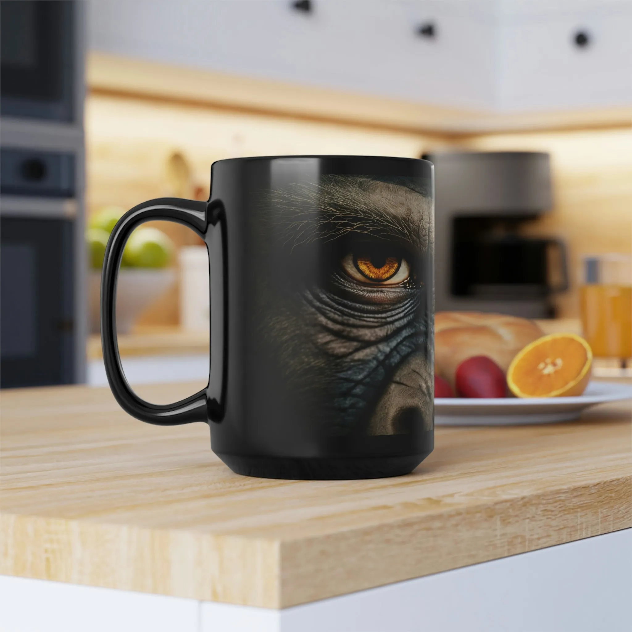 Gorilla Eyes - 15 oz Coffee Mug