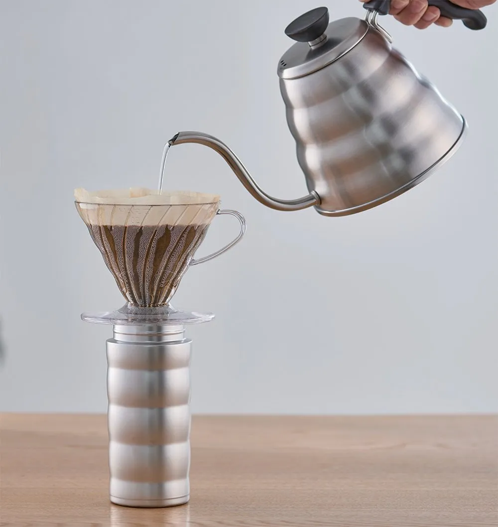 Hario V60 Thermal Uchi Mug Silver