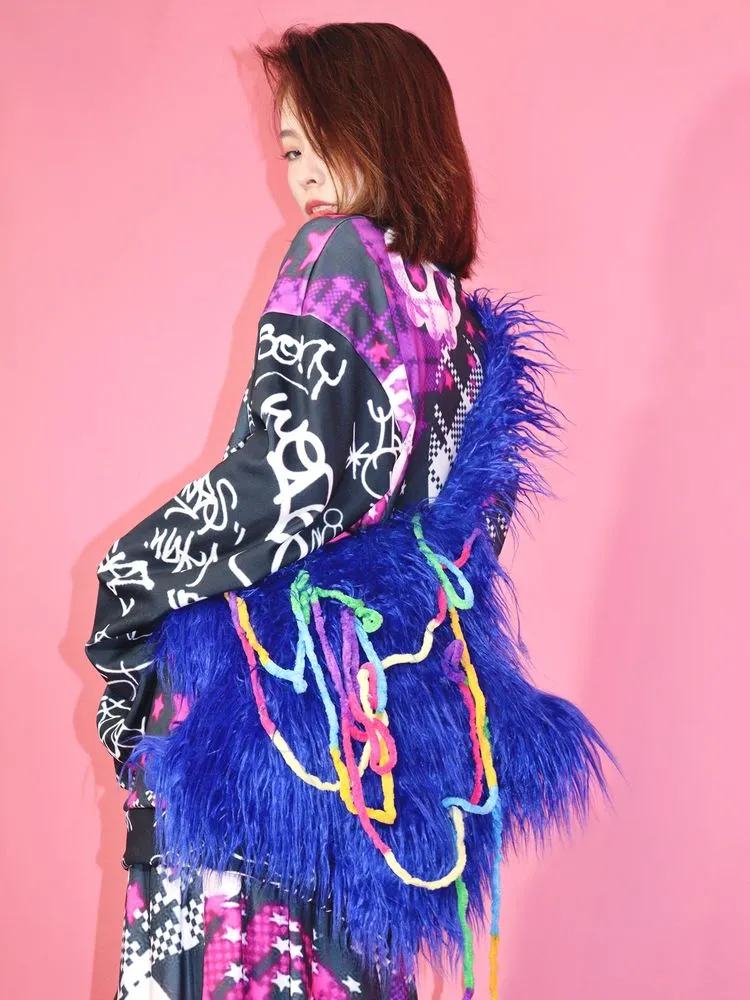 Large capacity imitation fur bag【s0000005093】