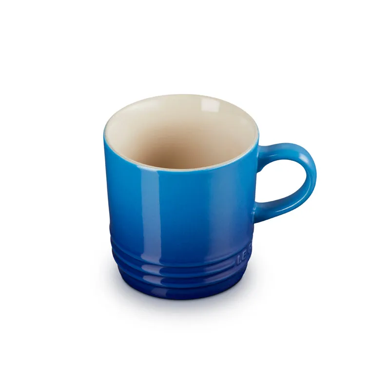 Le Creuset Stoneware Cappuccino Mug Azure 200ml