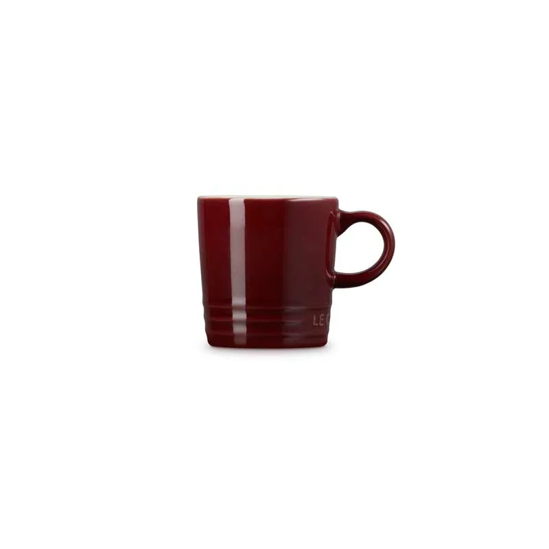 Le Creuset Stoneware Espresso Mug Garnet 100ml