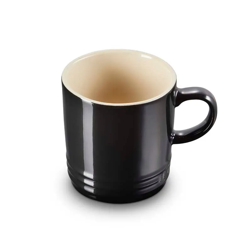 Le Creuset Stoneware Mug Black Onyx 350ml